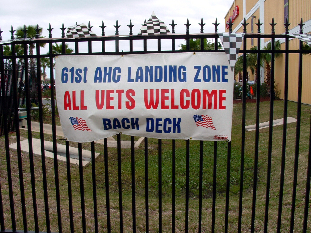 61st AHC Landing Zone Banner