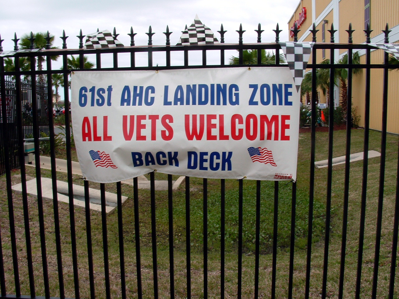 61st AHC Landing Zone Banner